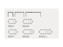 TAVOLO Pentagon SCONTATO a PREZZI OUTLET^Connubia Sale
