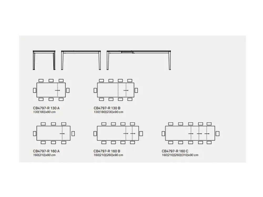 TAVOLO Pentagon SCONTATO a PREZZI OUTLET^Connubia Sale