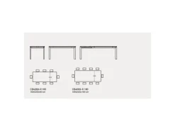 Connubia TAVOLO Sigma SCONTATO a PREZZI OUTLET affrettati- Tavoli