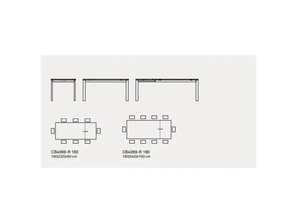 Connubia TAVOLO Sigma SCONTATO a PREZZI OUTLET affrettati- Tavoli