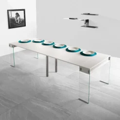 Tavolo consolle modello City a prezzo Outlet^Pezzani