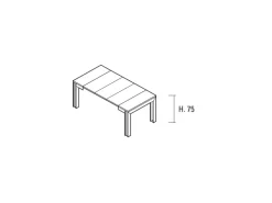 Tavolo consolle modello Mattia a prezzo scontato^La Primavera Sale