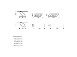 Outlet Tavolo consolle modello Tour in Offerta Outlet Consolle