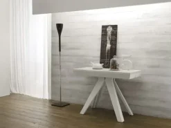 Tavolo consolle modello Tavolo-consolle mod.joker con 5 prolunghe in promo-sconto del 40% a prezzo scontato^Zamagna