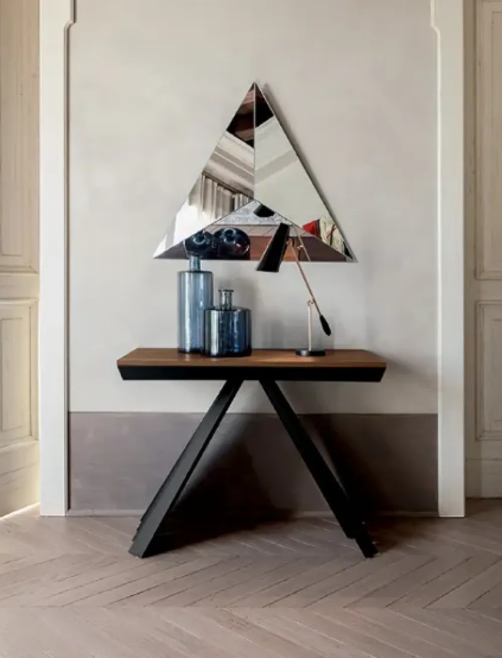 Tonin Casa Tavolo Consolle ventaglio in OFFERTA OUTLET- Tavoli