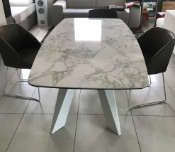 Friulsedie Tavolo Cosmo in marmo Fisso- Tavoli