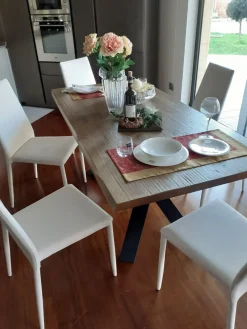 Tavolo Crossing in legno Fisso scontato 50%^FGF Mobili Best