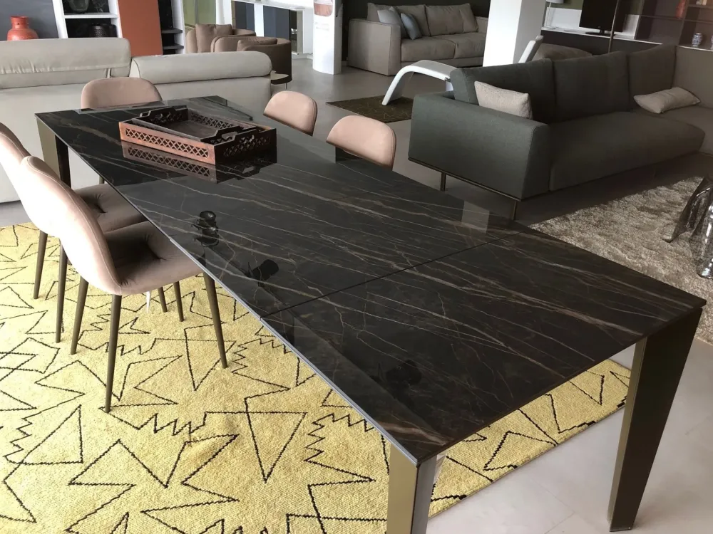 Tavolo Cruz in ceramica Rettangolare allungabile scontato 44%^Bontempi Hot