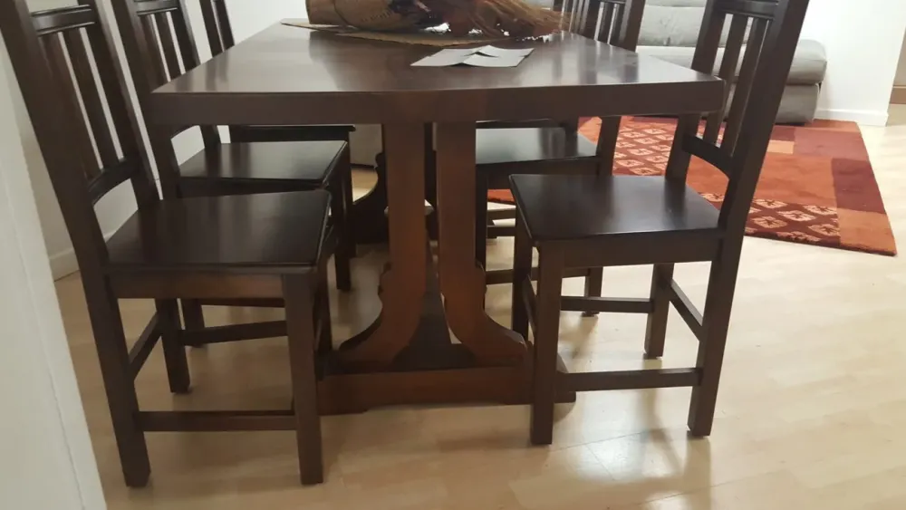 Best tavolo cucina classico con 6 sedie Tavoli