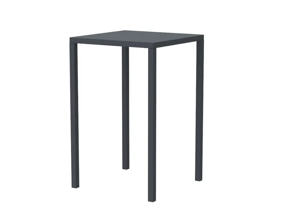 Vermobil Tavolo da giardino modello Tavolo alto quatris 70 x 70 grigio antico - in offerta- Tavoli Da Giardino