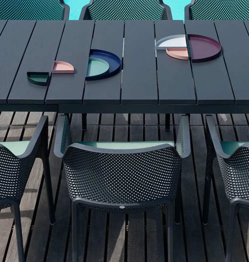 Sedie Brianza Tavolo da giardino Rio a marchio a prezzo ribassato- Tavoli Da Giardino