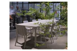 New Tavolo da giardino Set tevere 210/275 con 8 tiberina a marchio a prezzo scontato Tavoli Da Giardino