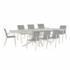 Clearance Tavolo da giardino Tavolo pascal allungabile 200/260 cm con 8 poltrone odeon rastin - a marchio a prezzo ribassato Tavoli Da Giardino