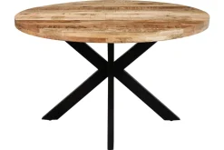 Outlet Etnico Tavolo Detroit - tavolo pranzo industrial diametro  130 di scontato del 54%- Tavoli