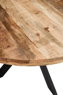 Outlet Etnico Tavolo Detroit - tavolo pranzo industrial diametro  130 di scontato del 54%- Tavoli