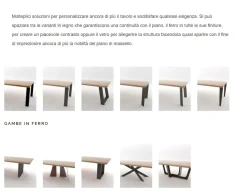 Devina Nais TAVOLO  Dakota SCONTATO a PREZZI OUTLET- Tavoli