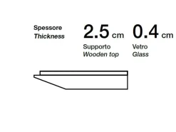 Hot TAVOLO  Mahnattan my glass SCONTATO a PREZZI OUTLET Tavoli