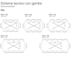 Hot TAVOLO  Mahnattan my glass SCONTATO a PREZZI OUTLET Tavoli