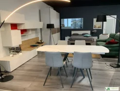 Sale Tavolo ellittico in ceramica Vortice di in Offerta Outlet Tavoli