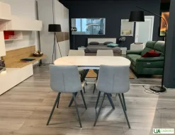 Sale Tavolo ellittico in ceramica Vortice di in Offerta Outlet Tavoli