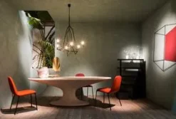 Tavolo ellittico Tavolo fenice by piero bottoni 1936 di a prezzo riservato^Zanotta Clearance