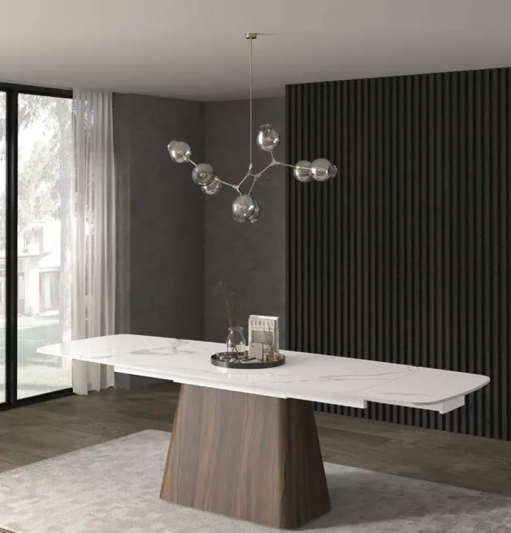 Sale Tavolo ellittico Tavolo modello agata scontato del 56% Tavoli