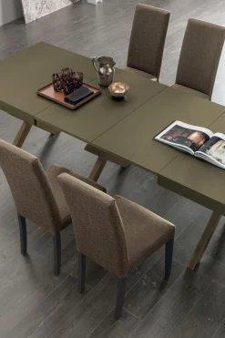 Collezione esclusiva Tavolo Ettore in legno Allungabile- Tavoli