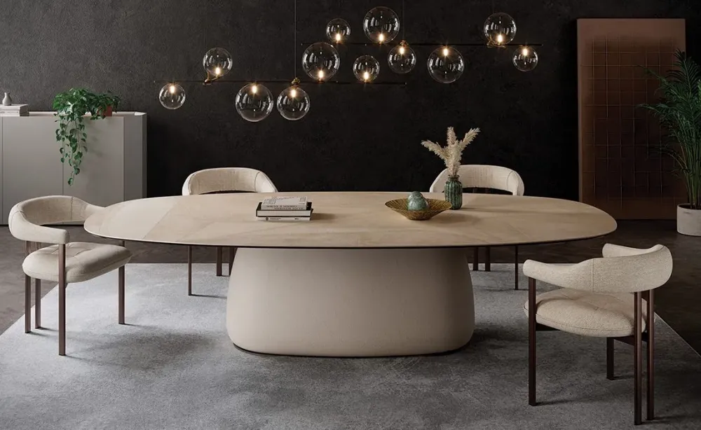 Tavolo fisso Botero keramik di a prezzo riservato^Cattelan Italia Sale