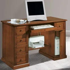 Artigianale Tavolo fisso Scrittoio arte povera porta- Tavoli