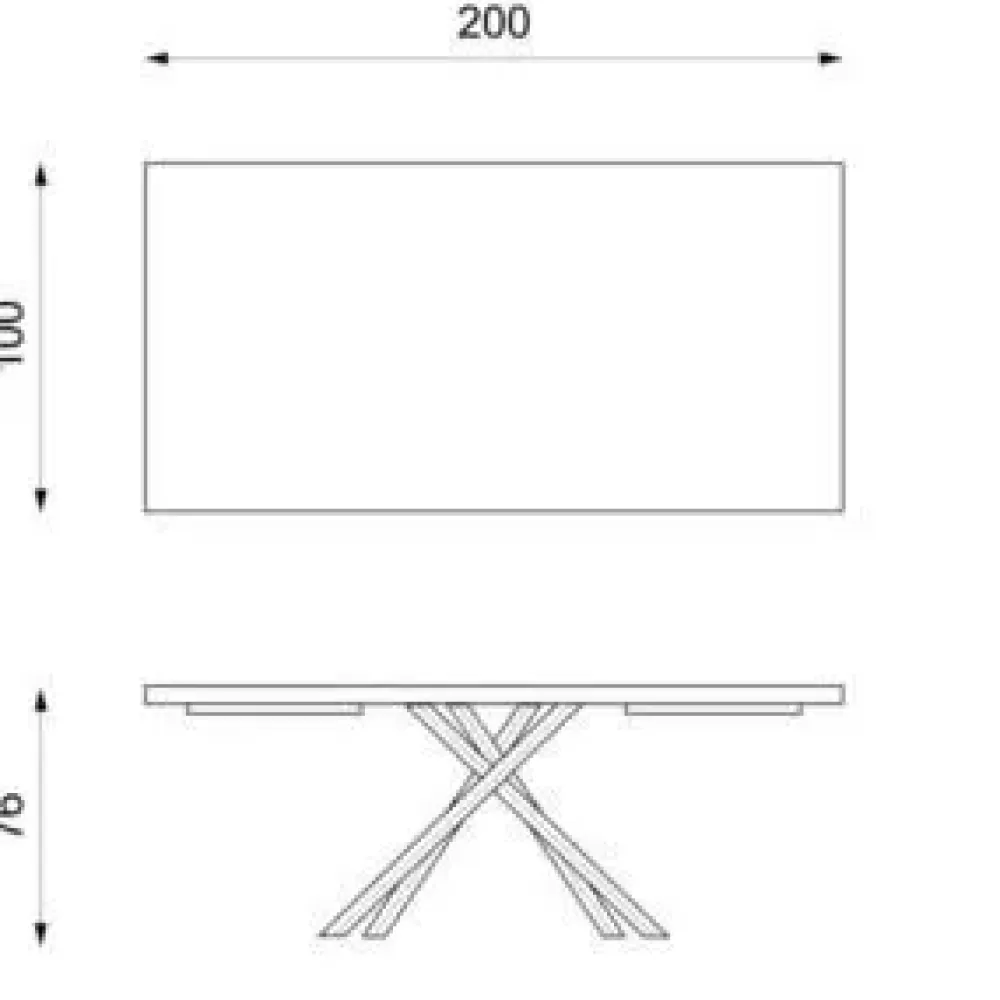 Outlet Tavolo fisso Tavolo spyke a prezzo ribassato Tavoli