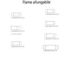 New Tavolo Flame a prezzo ribassato Tavoli