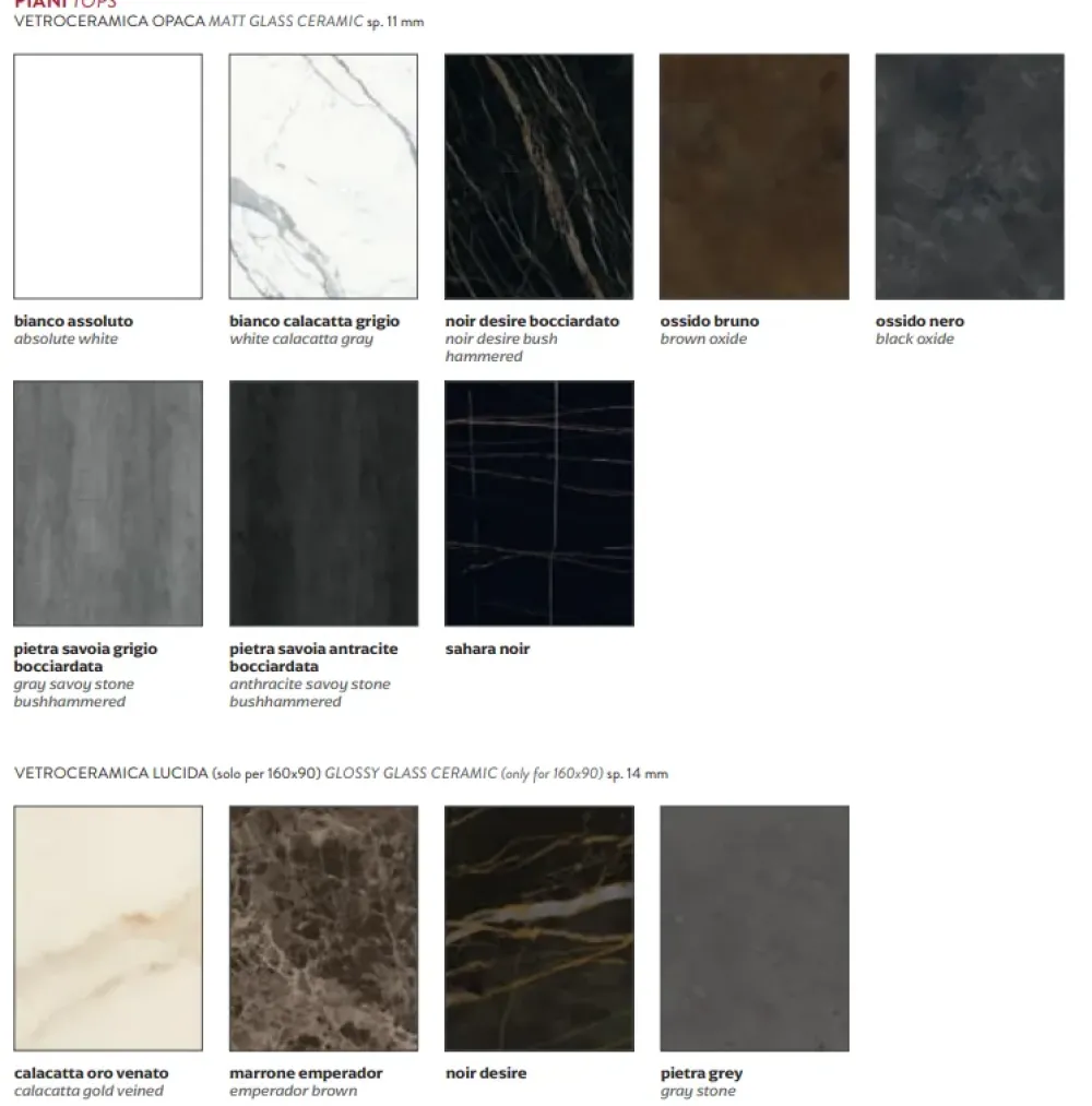 Tavolo Freccia in ceramica Allungabile scontato 30%^Zamagna Outlet