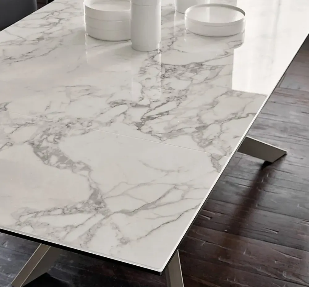 Tavolo Boston keramic lucido PREZZI OUTLET^Friulsedie