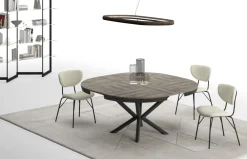 Easyline Tavolo Full moon in altri materiali Rotondo allungabile scontato 40%- Tavoli