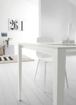 Sale Tavolo Fusion in vetro Allungabile Tavoli