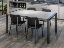 Diotti.com Tavolo Gary outlet in legno Rettangolare allungabile scontato 69%- Tavoli