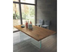 Outlet Tavolo Ghost in legno Allungabile scontato 50% Tavoli