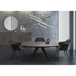 Tavolo Grafite in vetro Allungabile scontato 52%^Mobilificio Bellutti Hot