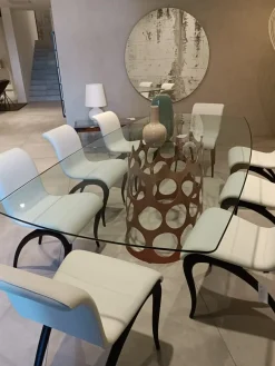 Online Tavolo in altri materiali ellittico Jean a prezzo ribassato Tavoli