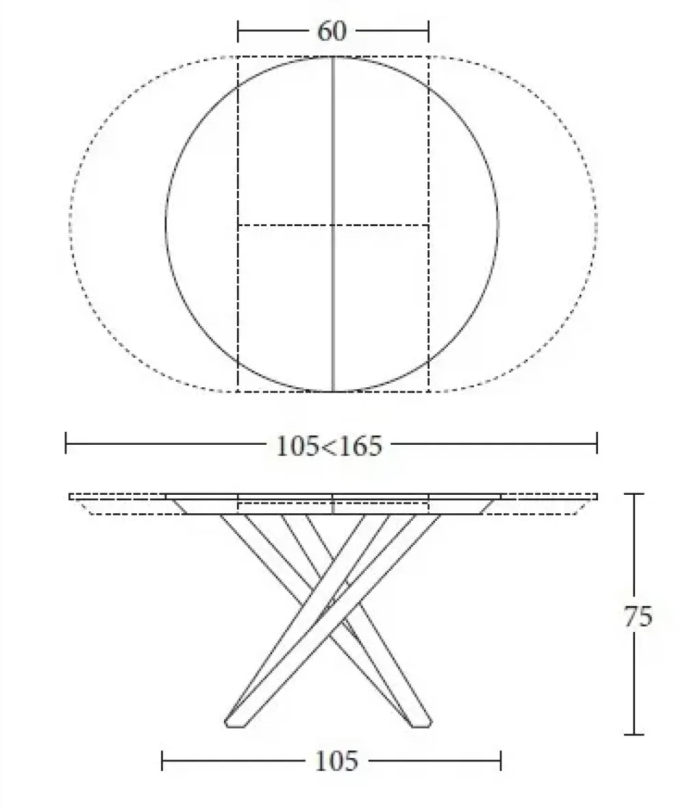 New Tavolo in altri materiali rotondo Cielo alt in offerta outlet Tavoli