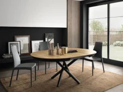 New Tavolo in altri materiali rotondo Cielo alt in offerta outlet Tavoli