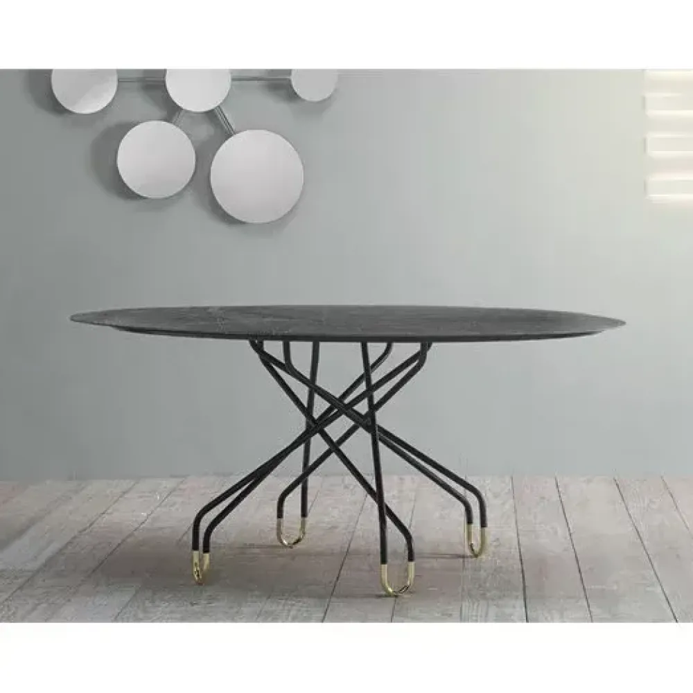 Ambianceitalia Tavolo in altri materiali rotondo Archimede * a prezzo scontato- Tavoli