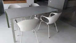 Tavolo in altri materiali rettangolare Thin-k 170 x 90 - elefhantino in offerta outlet^Kristalia Hot