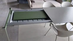 Tavolo in altri materiali rettangolare Thin-k 170 x 90 - elefhantino in offerta outlet^Kristalia Hot