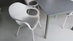 Tavolo in altri materiali rettangolare Thin-k 170 x 90 - elefhantino in offerta outlet^Kristalia Hot