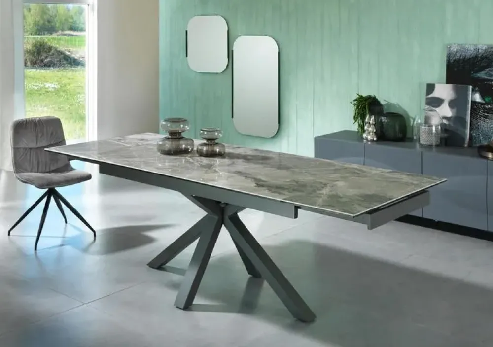 Cucine Store Tavolo in ceramica rettangolare Ceramico dark a prezzo ribassato- Tavoli