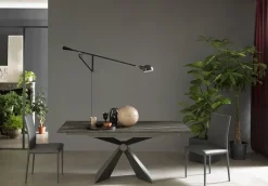 Hot Tavolo in ceramica rettangolare Sintesi in offerta outlet Tavoli