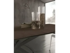 Tavolo in ceramica rettangolare Twist allungabile a prezzo ribassato^Zamagna Best