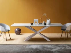 Devina Nais Tavolo in ceramica rettangolare Manhattan glass a prezzo ribassato- Tavoli