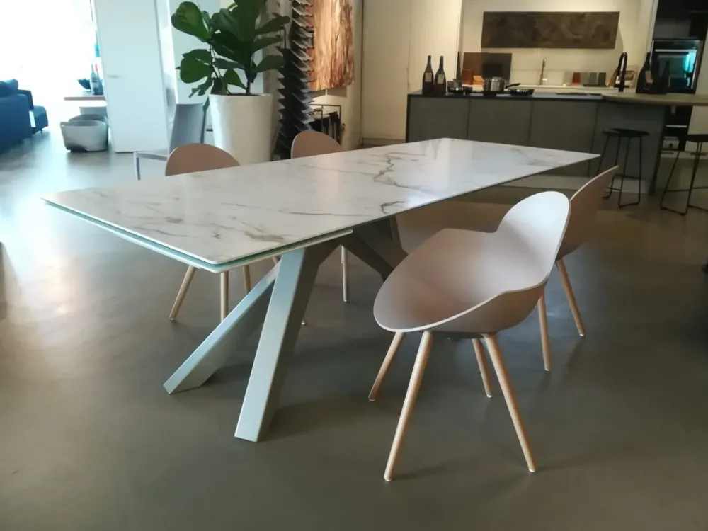 Bonaldo Tavolo in ceramica rettangolare Big table in offerta outlet- Tavoli